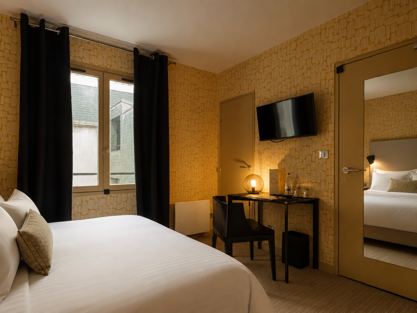 chambre double standard à Nantes, une solution pratique et agréable pour vos séjours courts ou vos déplacements professionnels