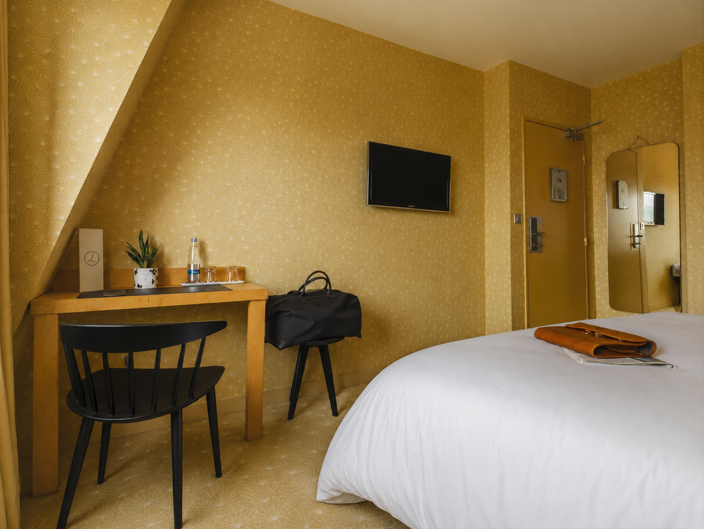 Chambre supérieur double vue sur le château à Nantes