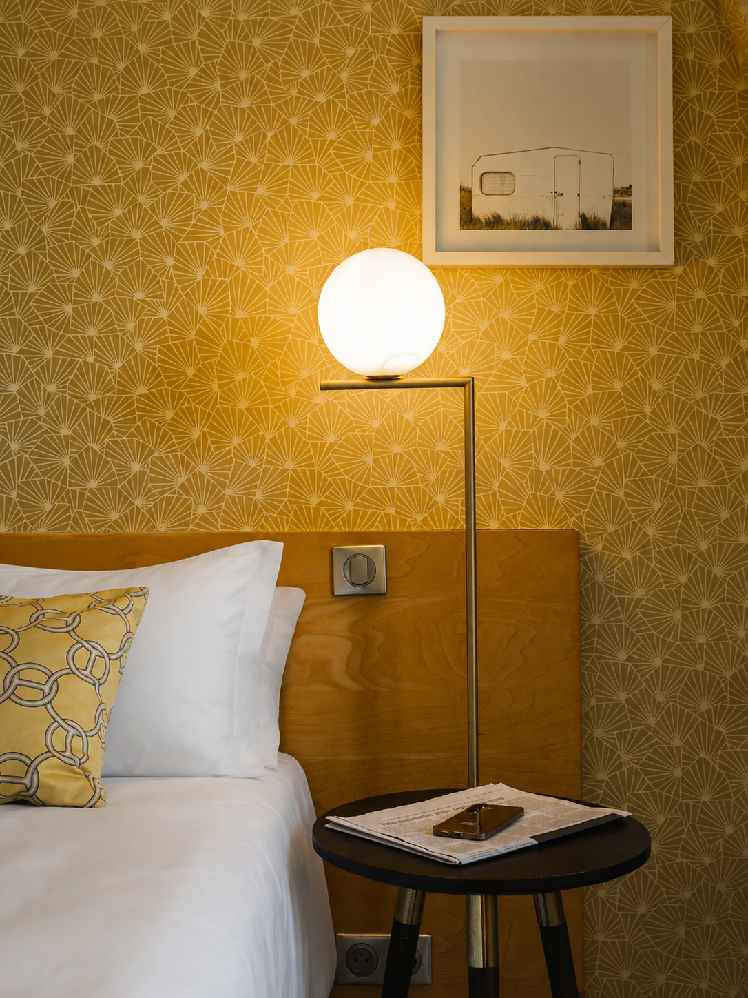 Chambre supérieur double vue sur le château à Nantes